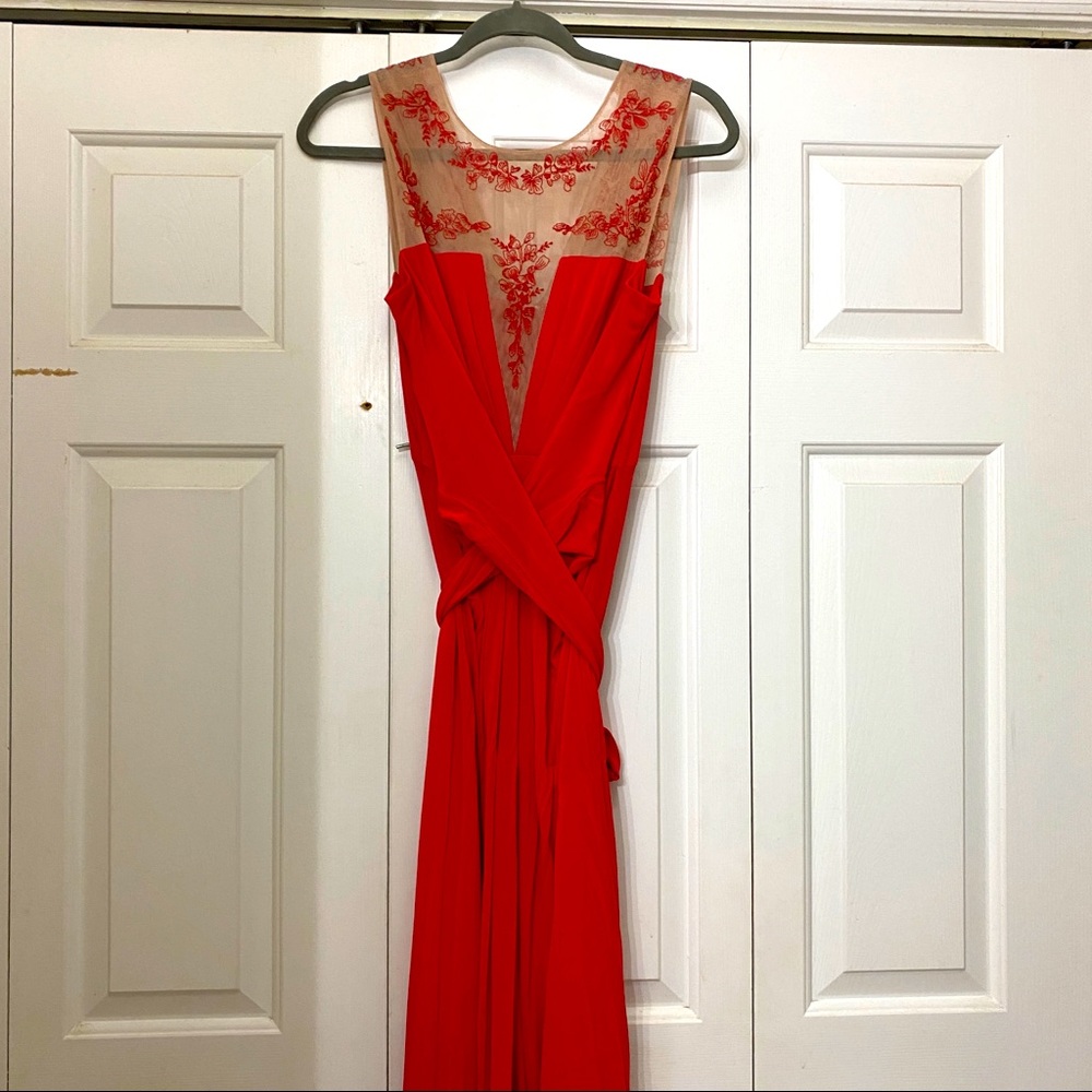 Bcbgmaxazria | Red Gown